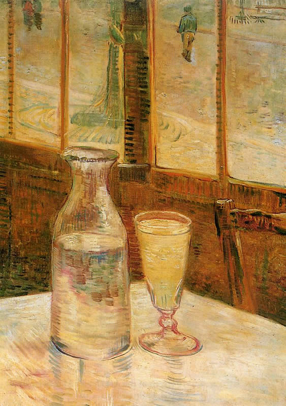 Vincent van Gogh with Absinthe